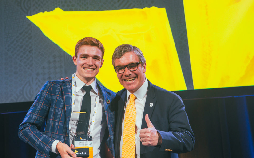 Student from Wilfrid Laurier University Named 2023 Student Leader of the Year