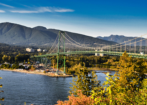 Image of bridge in western canada